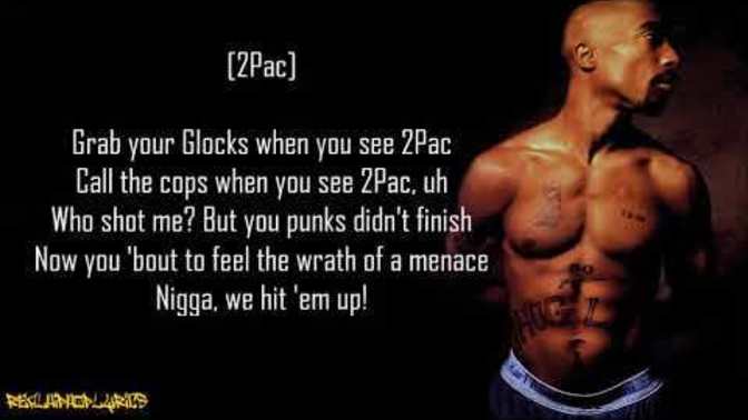 How would you respond or retaliate if 2Pac made Hit ‘Em Up about you?