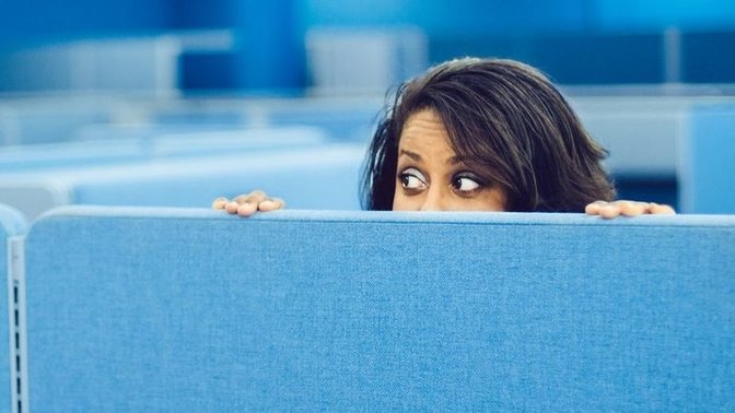Why does an adult man looks at me up and down my body?