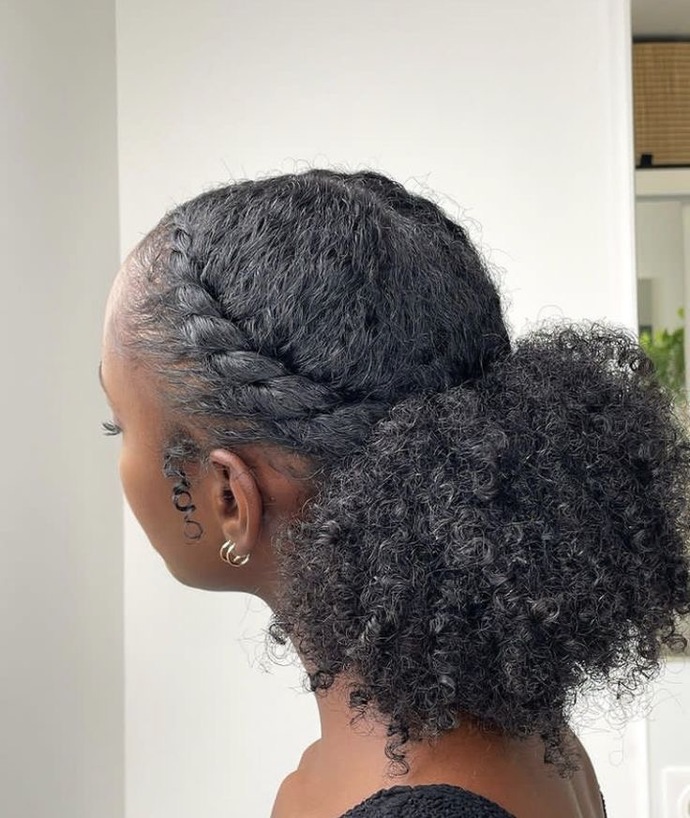 Is it a common perception that curly hair is seen as cute rather than attractive?