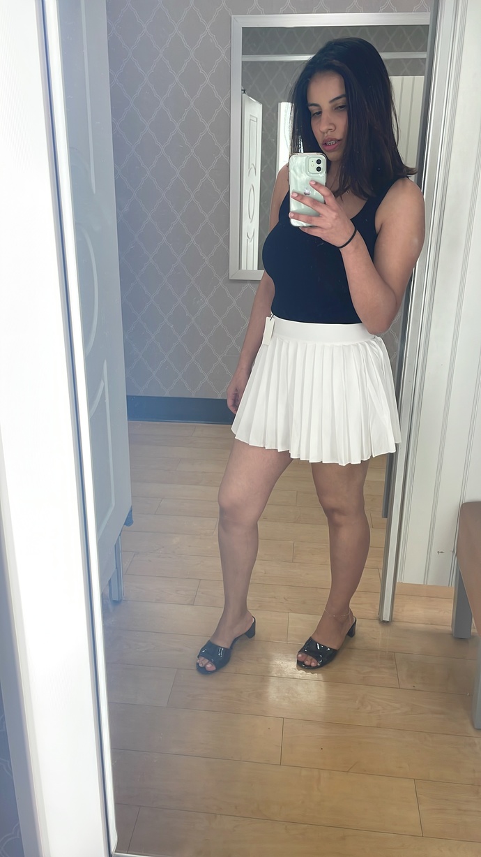 Girls with skirts?