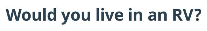 It all depends on the RV & if they look like this sure I would.