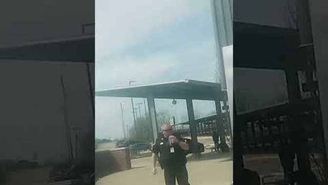 Was he on public property and did he have a right to film?