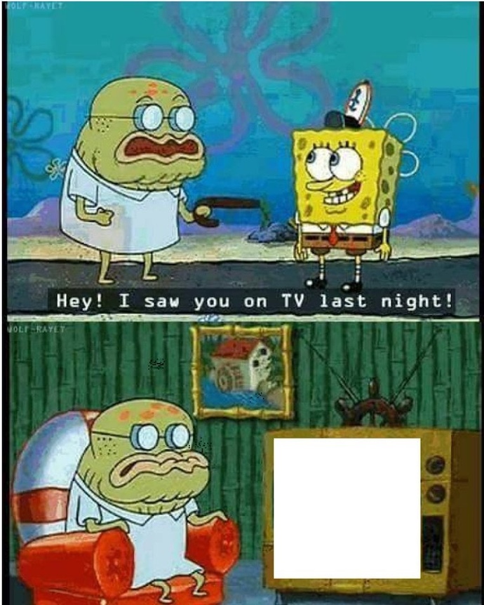 Have you ever been on tv?