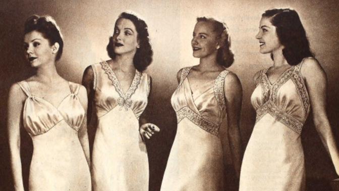 Which nightgown era was prettiest era?