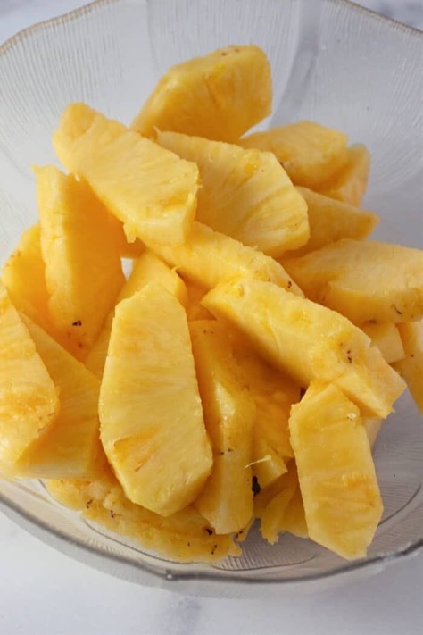 So one fruit has to go, which one?