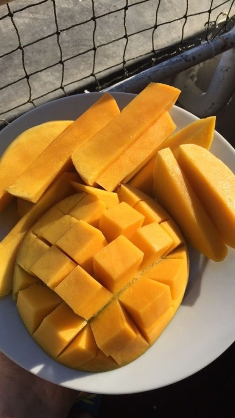 So one fruit has to go, which one?