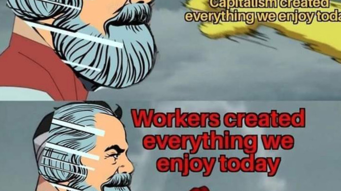 Why do workers create so much more under capitalism?