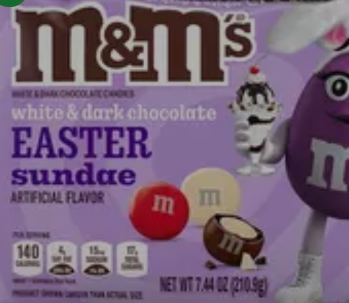 M&m candy started including white, about time?