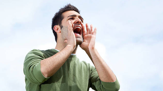 Are yelling flirtations across the street flirting or just plain weird/creepy?