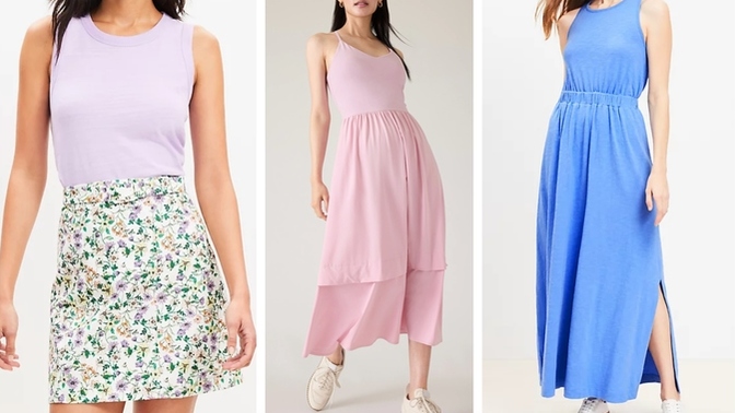 Which style is cuter for a casual coffee or brunch date?