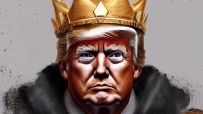 Should the US become a constitutional monarchy with Trump as King and the Trump royal family? Wouldn’t they just fit the role perfectly?