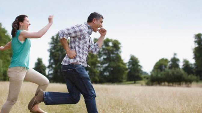 Why does a man want a girl to chase him?