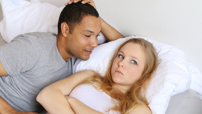 Girlfriend of 2 months isn't in the mood anymore. How to help her?