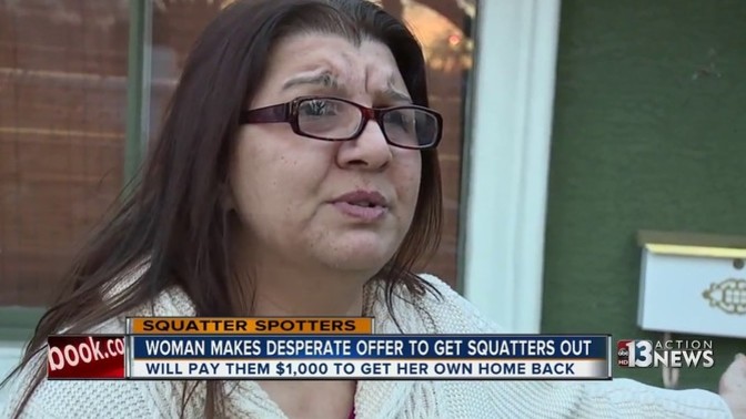 Squatter problems in your areas?