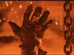 If YOUR Terminator body guard gave YOU a thumbs up as he slowly descends into a vat of Molten Steel how would you feel?