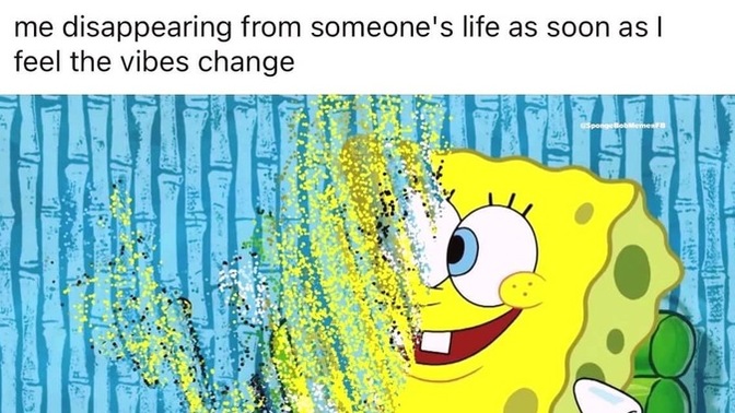 When do you realize when it’s time to remove yourself out of someone’s life or cut them off of yours?