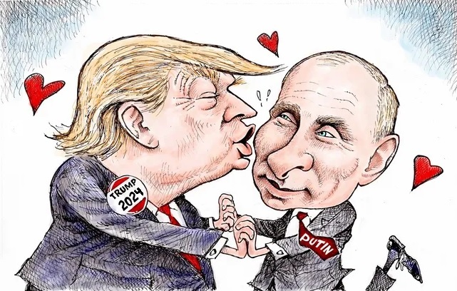 Putin is a murderer & Trump is an idiot. :)