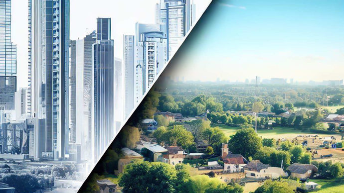 The largest of cities or the quaintest of countrysides, where do you live preferably and why?