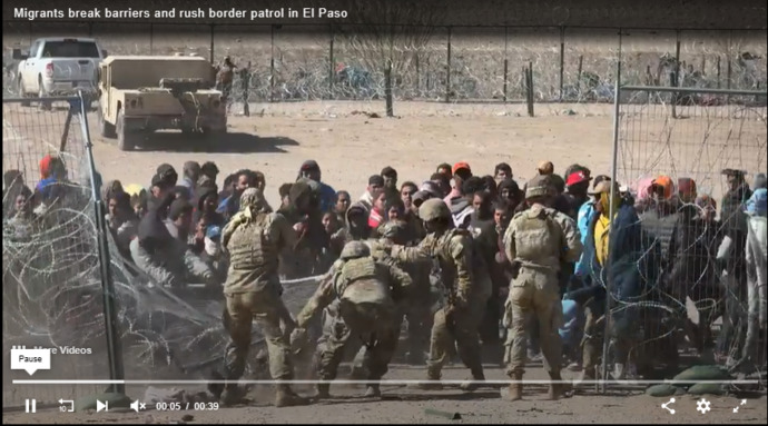 After America and US border guards were attacked by foreign invaders this week should the Democrats open border finally be closed?