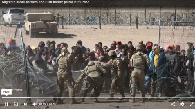 After America and US border guards were attacked by foreign invaders this week should the Democrats' open border finally be closed?