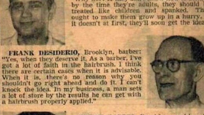 What are your thoughts on this newspaper clipping from the 1950s?