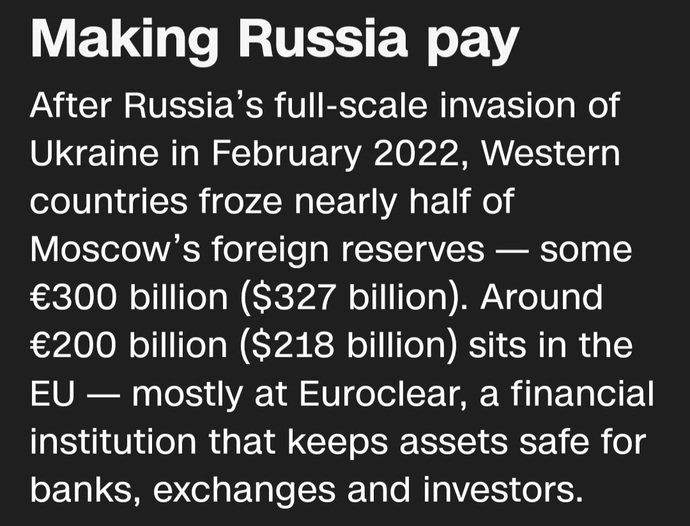 How can ukraine get paid for the damages by russian aggression?