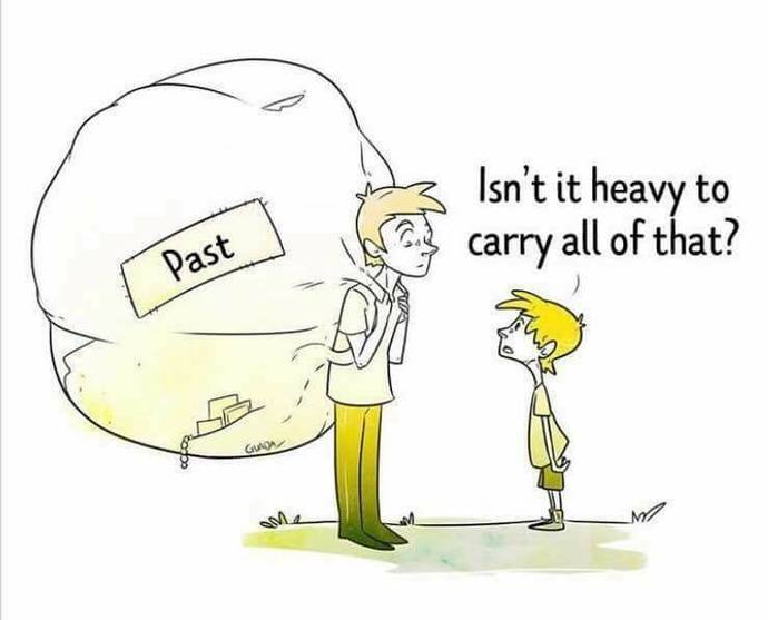 Do you ever have emotional things that are really hard to let go?