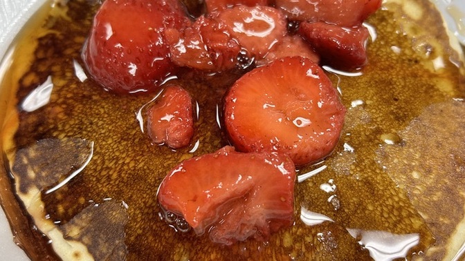 How do you like your pancakes topped?