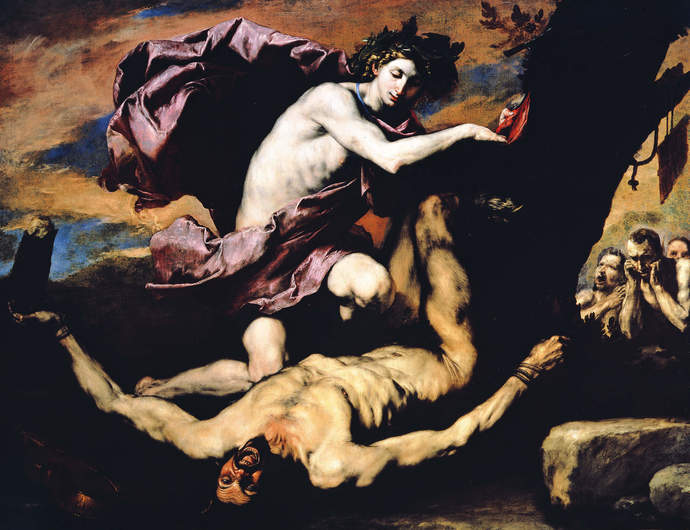 Apollo and Marsyas (1637)
