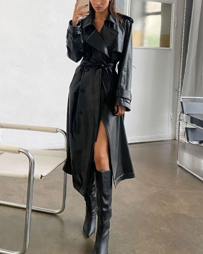 which leather outfit would you wear or consider wearing?