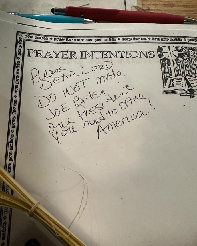 Why would you waste a prayer intention on this instead of worrying about your own friends and family?