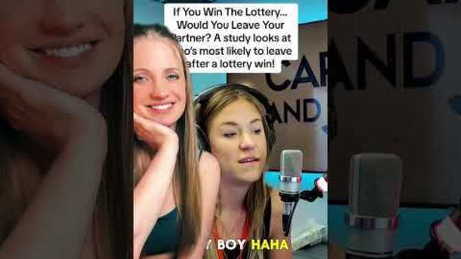 Why is it that when a man wins the lottery, he is more likely to stay married, but when a woman wins she's pretty much guaranteed to divorce?