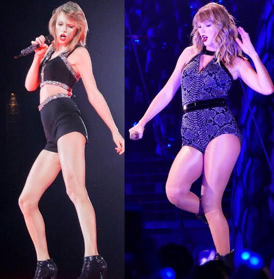 Who is thicker and heavier currently, Taylor Swift or Katy Perry?