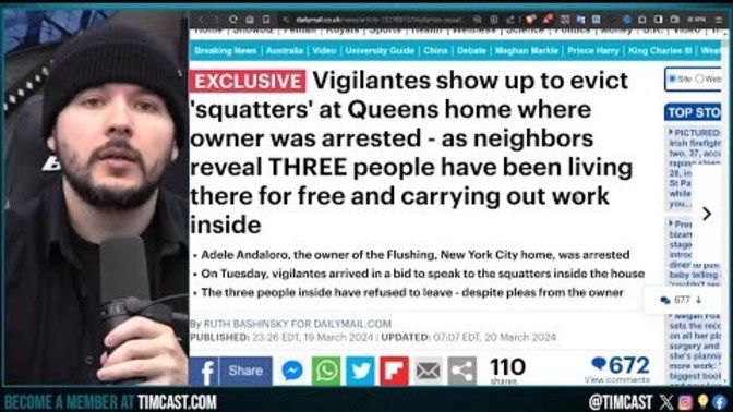 Why do we live in a world where Squatters have more rights than home owners?