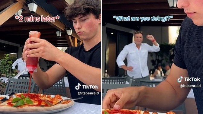 If you buy your food at a restaurant, you should be able to eat it however you like. Agree or Disagree?