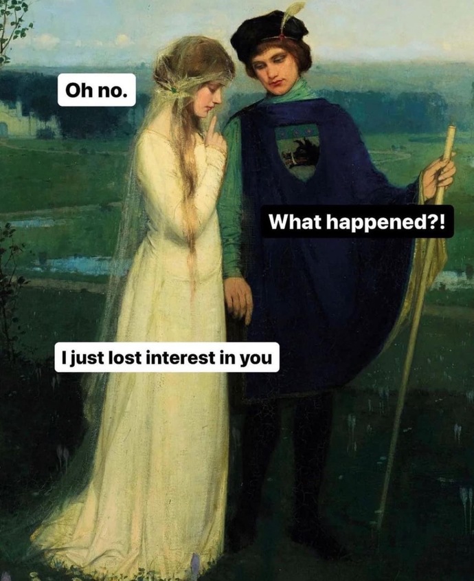 What makes you lose interest in someone?