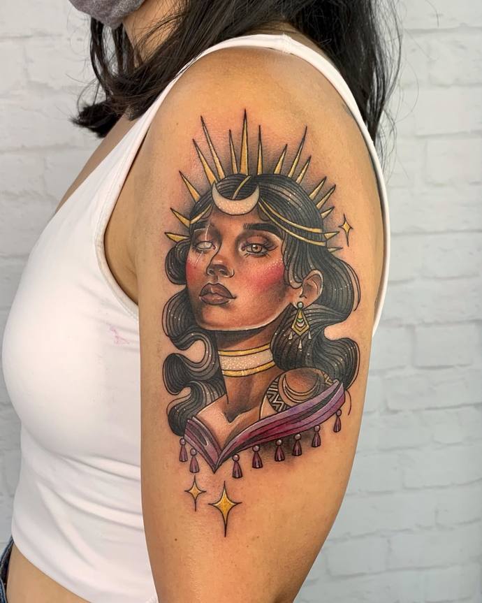 Which shoulder tattoo design do you like ?