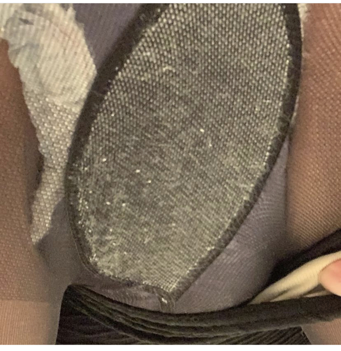 Does anyone know what this circular patch is for underneath my pantyhose?