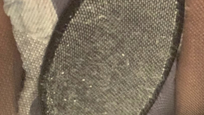 Does anyone know what this circular patch is for underneath my pantyhose?