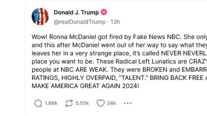 Is Fox News, NewsMax or OneAmerica is going to hire her now?