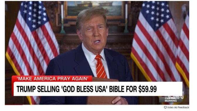 Will you purchase one of Trump's Bibles?