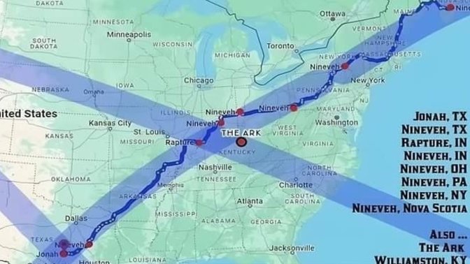 What do you think about the path of the eclipse?