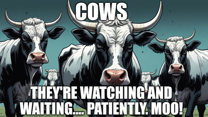 Are Cows dangerous or even evil?