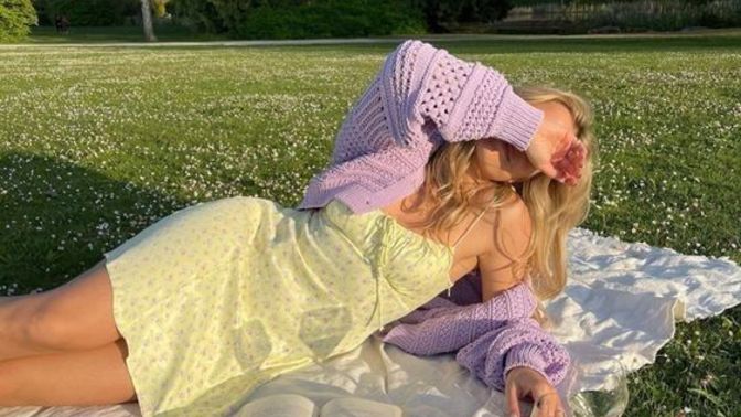 Which of these outfits gives the most cottagecore vibes?