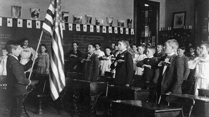 Is it weird Americans pledge allegiance to a flag?