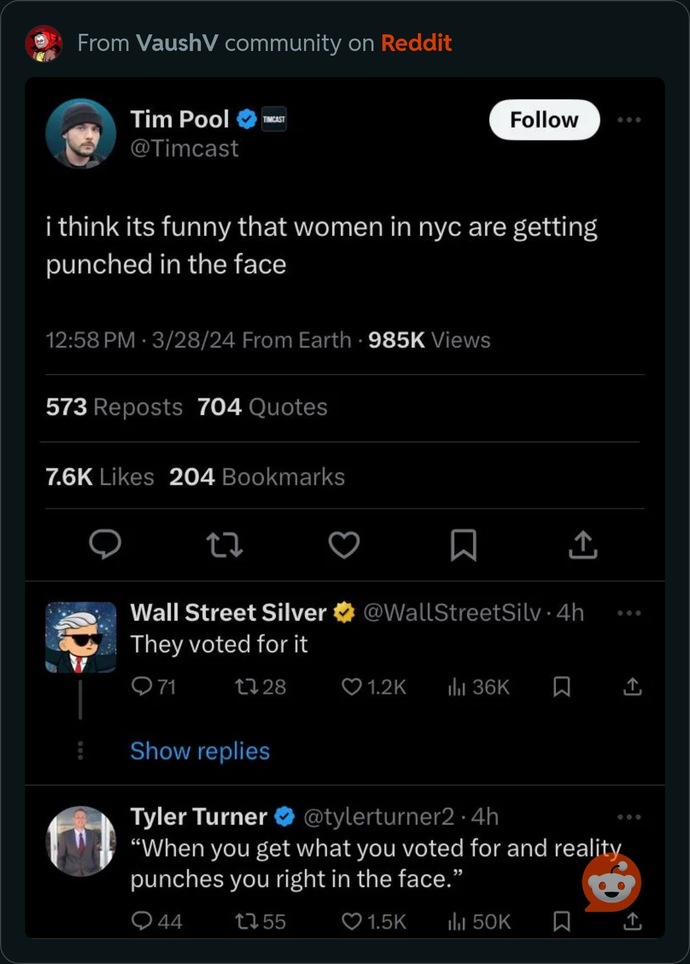 Do YOU think its funny that women are getting punched in the face in NYC?
