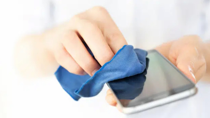 How often do you clean your phone?
