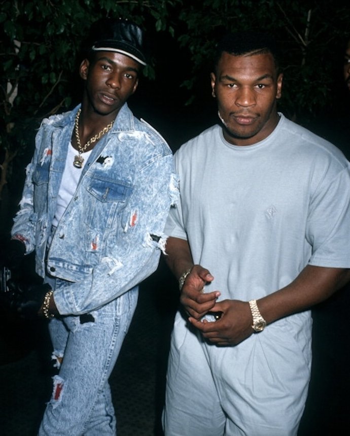 Which celebrity with Mike Tyson the best picture or legendary taken back in the day?