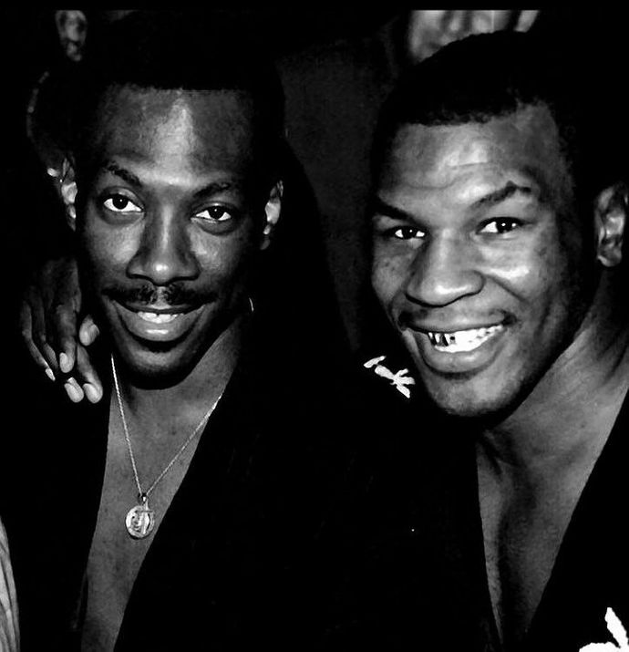 Which celebrity with Mike Tyson the best picture or legendary taken back in the day?