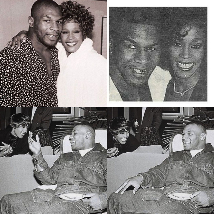 Which celebrity with Mike Tyson the best picture or legendary taken back in the day?